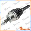 Demi-Arbre de Transmission ATM gauche pour VW | NPW-VW-163, 261260